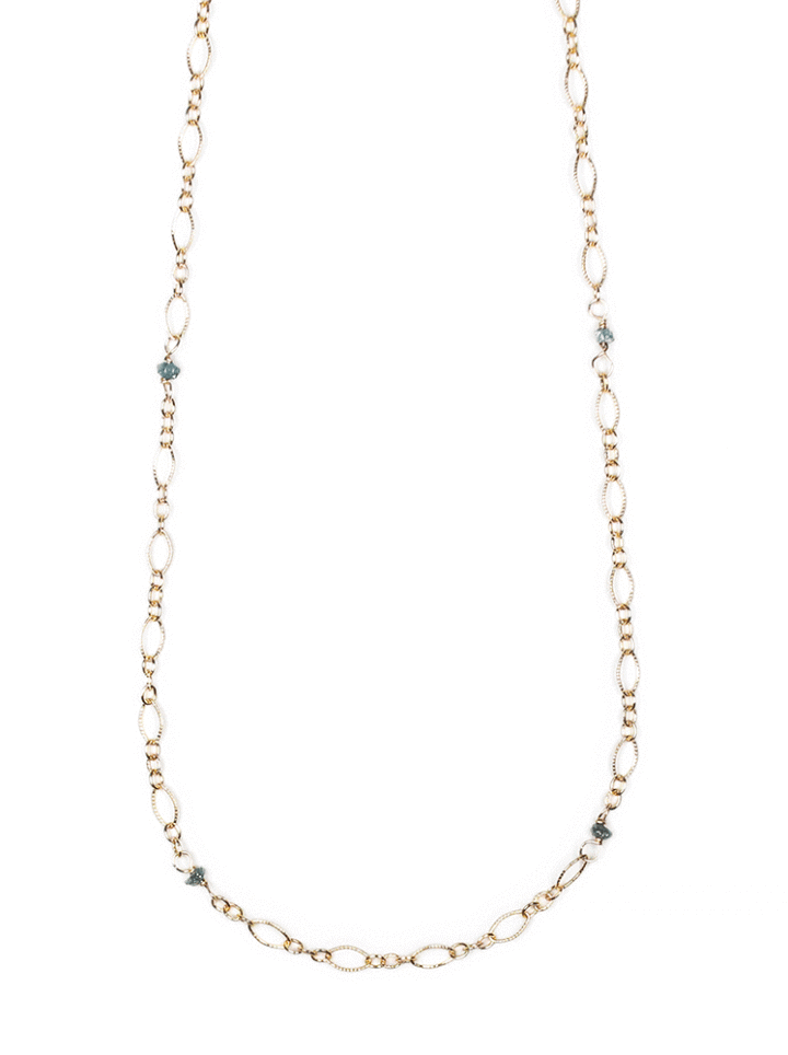 Raw-Green-Diamond-Filigree-Layering-Necklace